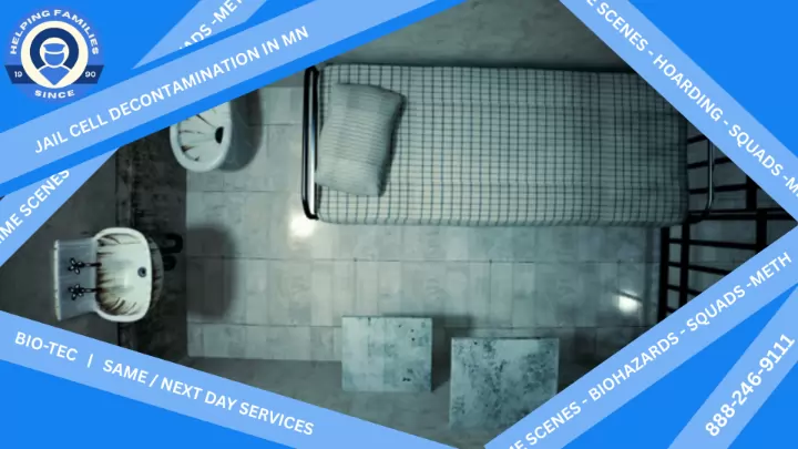 Jail Cell Decontamination near Columbus, OH  (39.986, -82.9852)